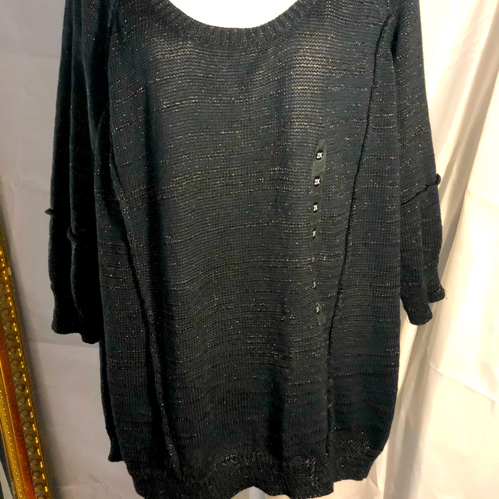 American Rag Light Sweater Plus Sz 2x NWT - Picture 2 of 7